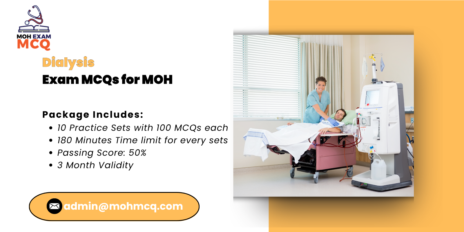 dialysis Exam MCQs for MOH