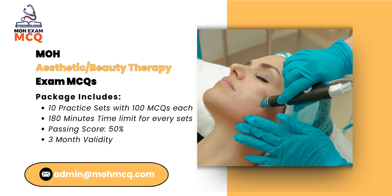 MOH Aesthetic_Beauty Therapy Exam MCQs