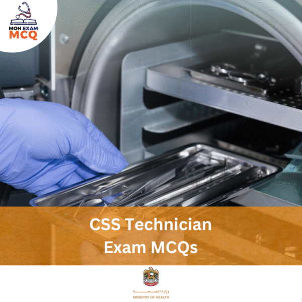 MOH CSS Technician Exam MCQs