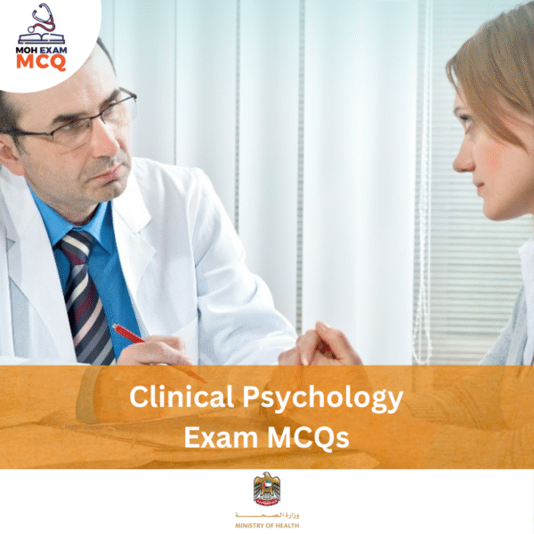 MOH Clinical Psychology Exam MCQs