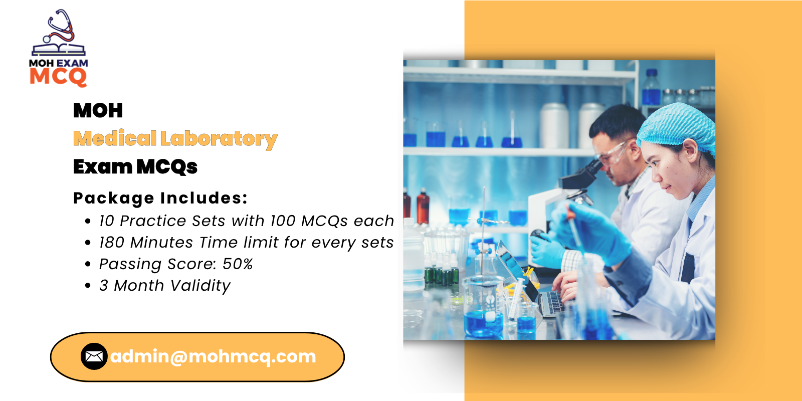 MOH Medical Laboratory Exam MCQs