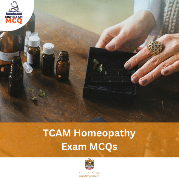 MOH TCAM Homeopathy Exam MCQs
