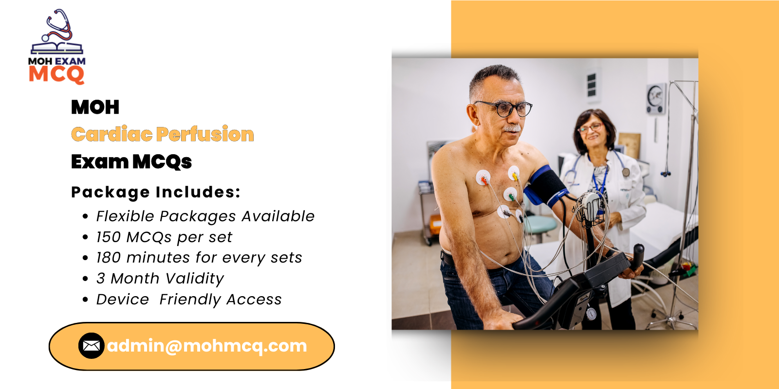 MOH Cardiac Perfusion Exam MCQs