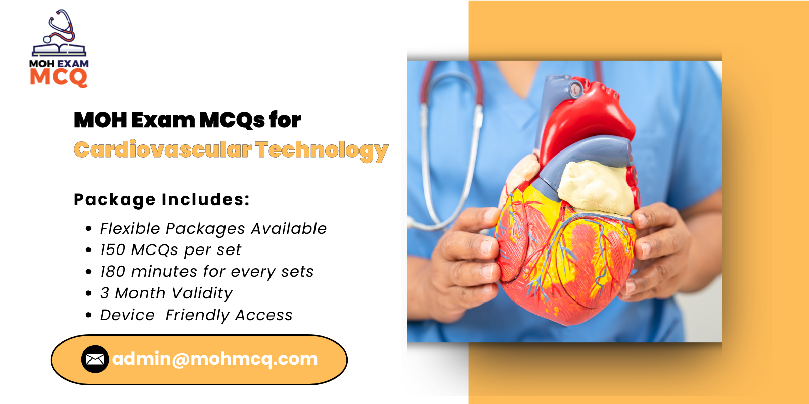 MOH Exam MCQs Cardiovascular Technology