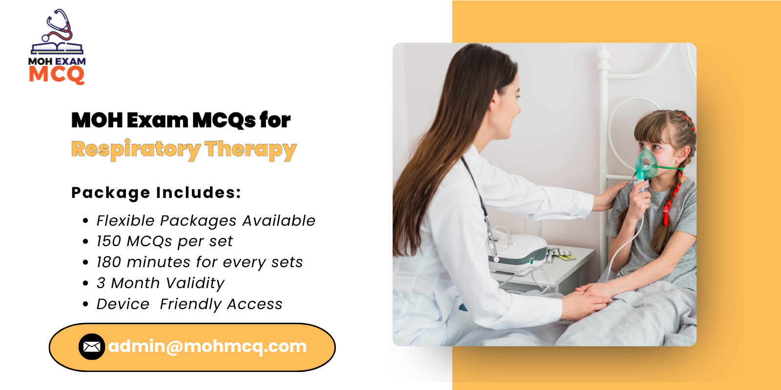 MOH Exam MCQs Respiratory Therapy