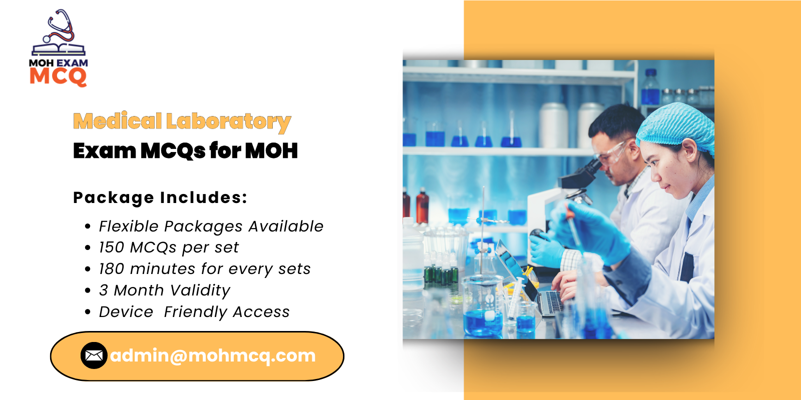 Medical Laboratory Exam MCQs for MOH