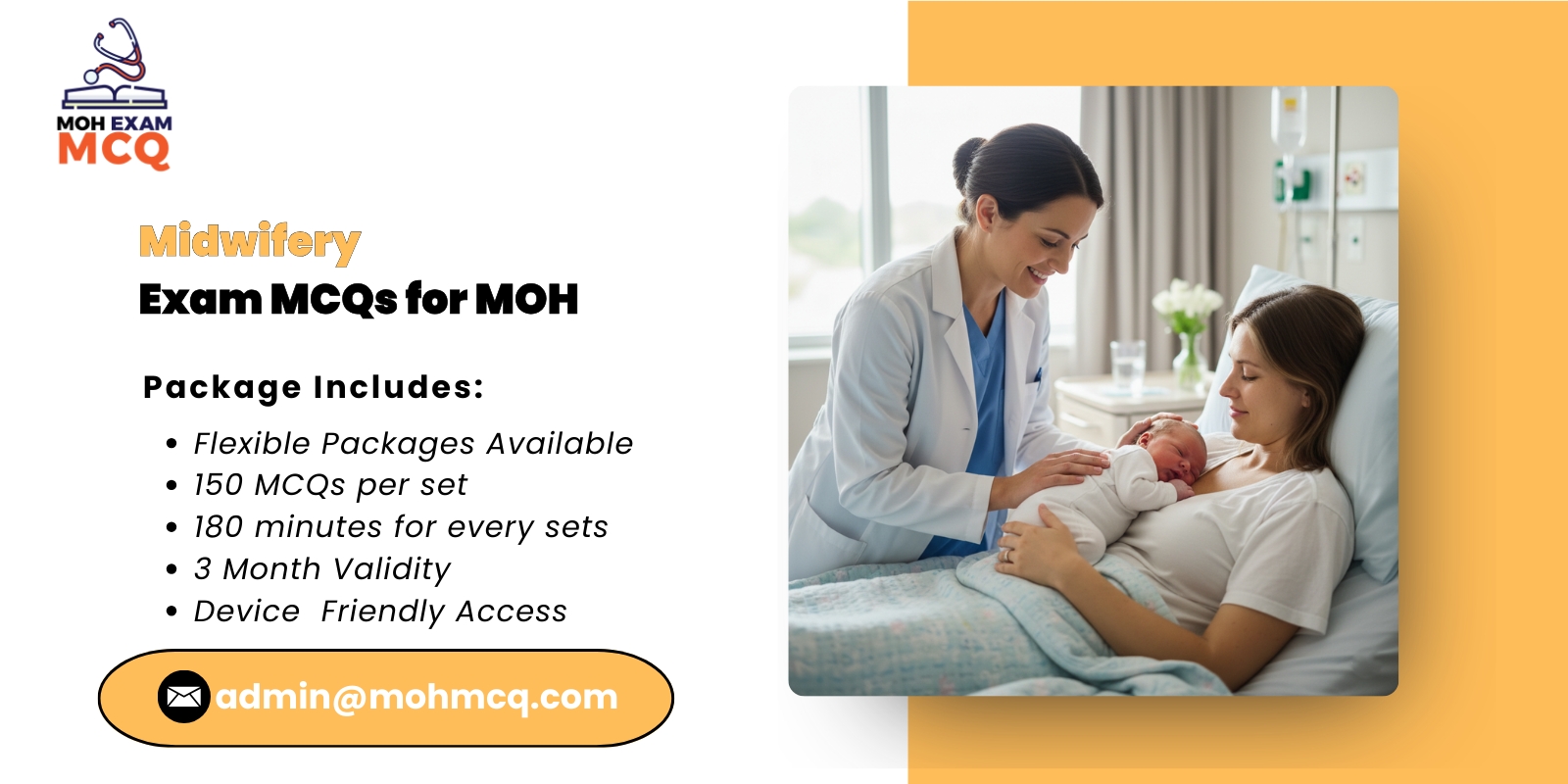 Midwifery Exam MCQs for MOH